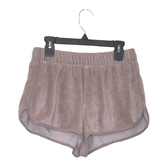 Topshop beige velour pull on short size 4 - Picture 1 of 6